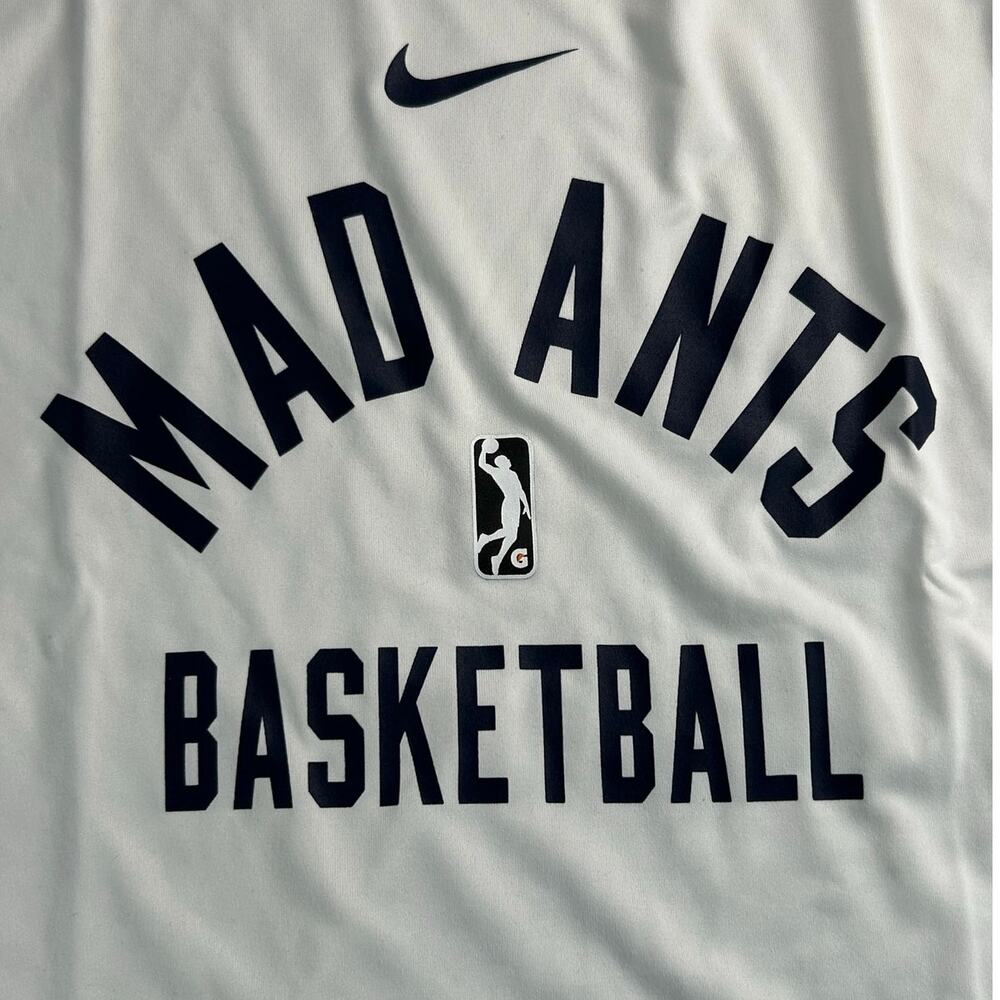 Nike Dri-FIT NBA Mad Ants G League Basketball Tee Medium Tal - Picture 3 of 7